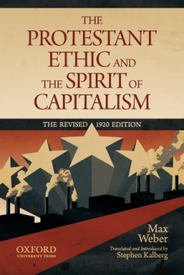 The Protestant Ethic and the Spirit of Capitalism by Max Weber Book Cover