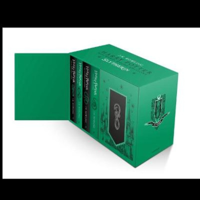 Harry Potter Slytherin House Editions Hardback Box Set Book Cover