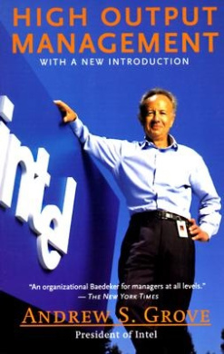 High-Output Management by Grove, Andrew S. book cover - compare NZ prices