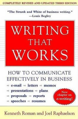 Writing That Works, 3rd Edition Book Cover