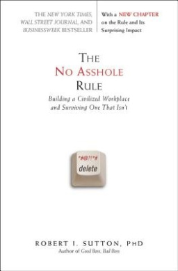 The No Asshole Rule Book Cover