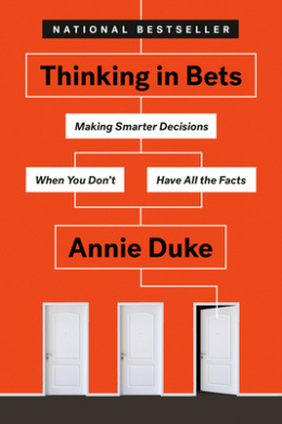 Thinking in Bets by Duke, Annie book cover - compare NZ prices