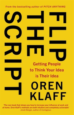 Flip the Script by Oren Klaff book cover - compare NZ prices