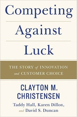 Competing Against Luck Book Cover