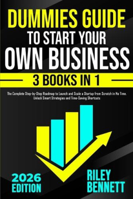 Dummies Guide to Start Your Own Business by Riley Bennett book cover - compare NZ prices