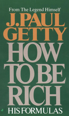 How to Be Rich Book Cover