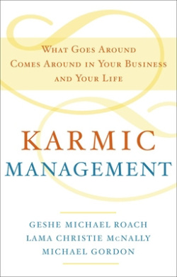 Karmic Management by Roach, Geshe Michael, McNally, Lama Christie, Michael Gordon book cover - compare NZ prices