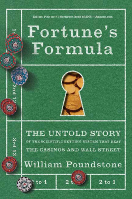 Fortune's Formula by Poundstone, William book cover - compare NZ prices