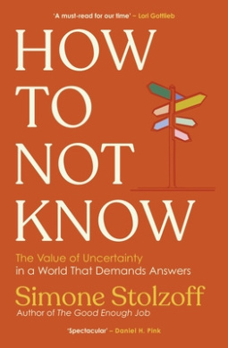 How to Not Know Book Cover
