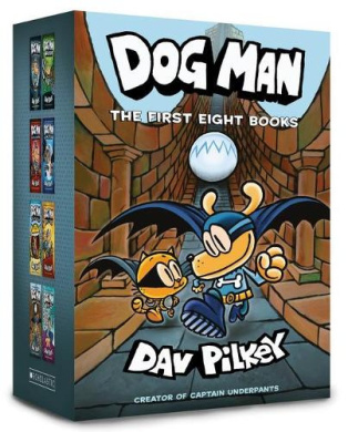 Dog Man: the First Eight Books Book Cover