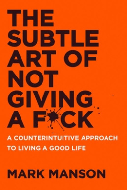 The Subtle Art of Not Giving a F*ck UK Book Cover