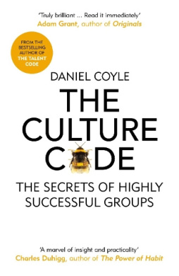 The Culture Code Book Cover